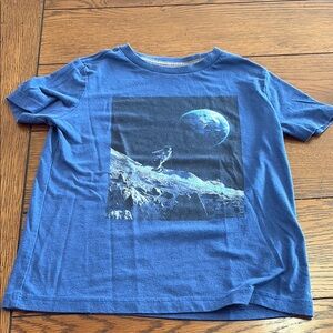 Blue Kids Graphic T-Shirt